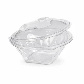 BOL SALADE ROND À CHARNIÈRE 750 ml PET