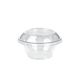 COUVERCLE POT À DESSERT 250 ml PET