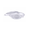 COUVERCLE TRANSPARENT PET POUR ASSIETTE FRAÎCHEUR 989