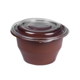 BARQUETTE RONDE 450 ml  MICRO-ONDABLE / COUVERCLE VENDUE SÉPARÉMENT